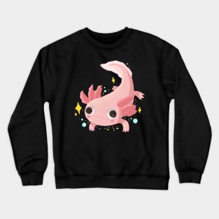 Axolotl illustration Crewneck Sweatshirt